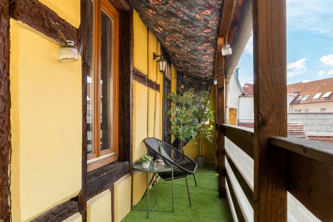 Appartement Pandore - Colmar City Center - Balcony Exterior foto